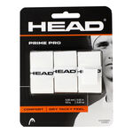 Vrchní Omotávky HEAD Prime Pro 3er Overgrip weiß